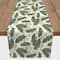 Tropical Leaves Pattern 16" x 72" Cotton Twill Runner